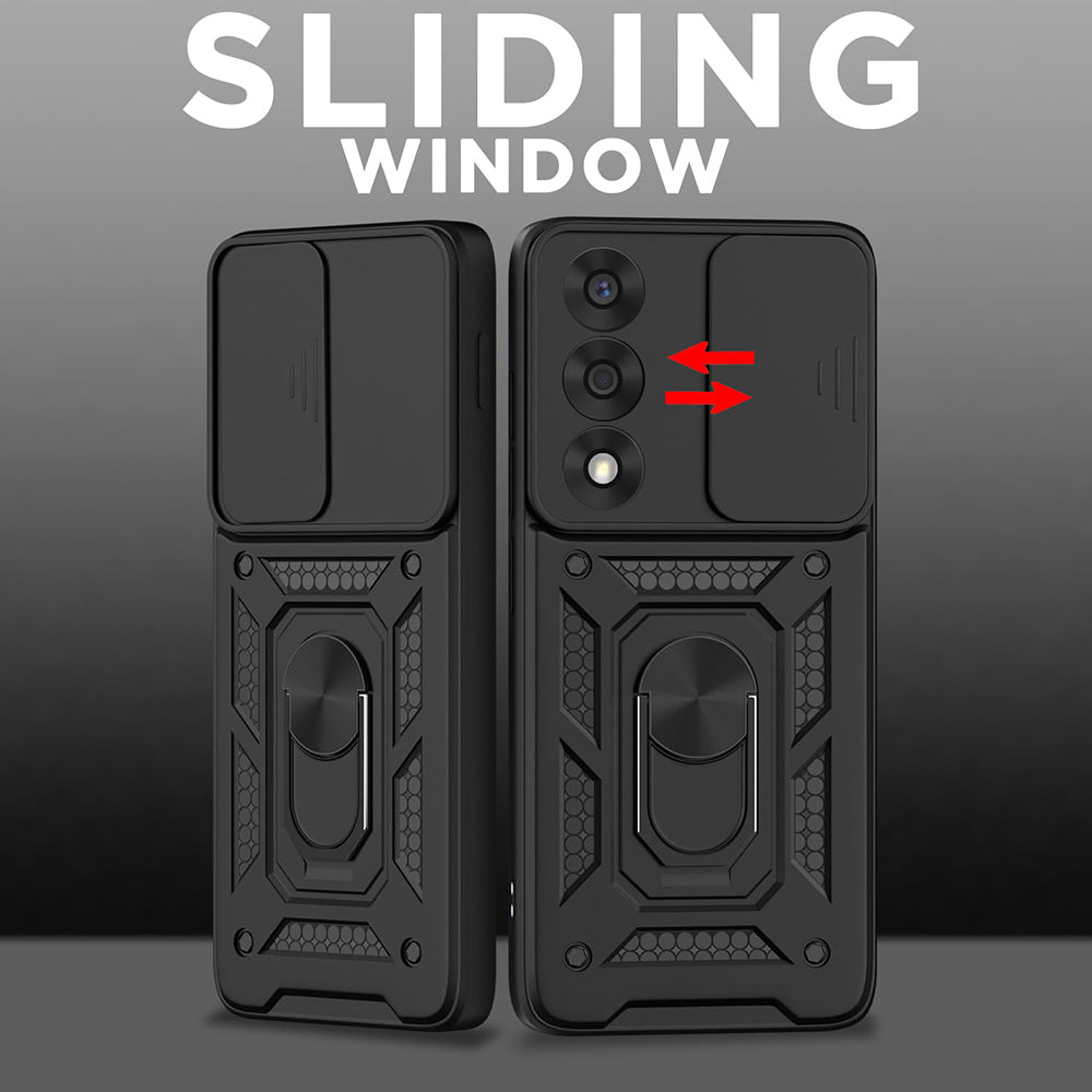 Deksel for OnePlus Nord 5, Techsuit, CamShield, Svart