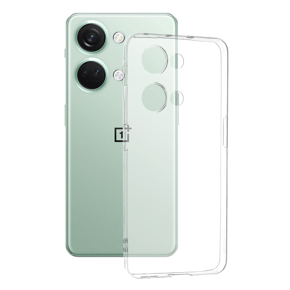 Deksel for OnePlus Nord 3, Techsuit, Klar, Gjennomsiktig