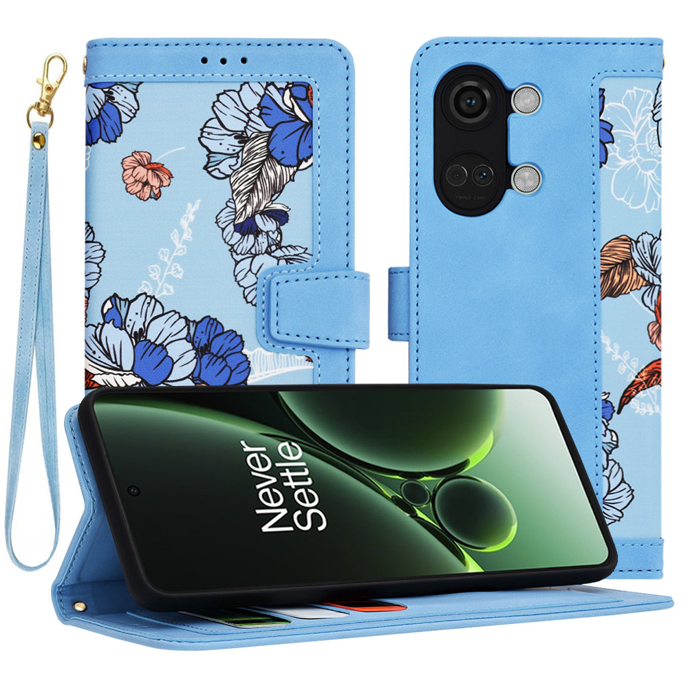 Deksel til OnePlus Nord 3, Techsuit, FlipCraft, Blå