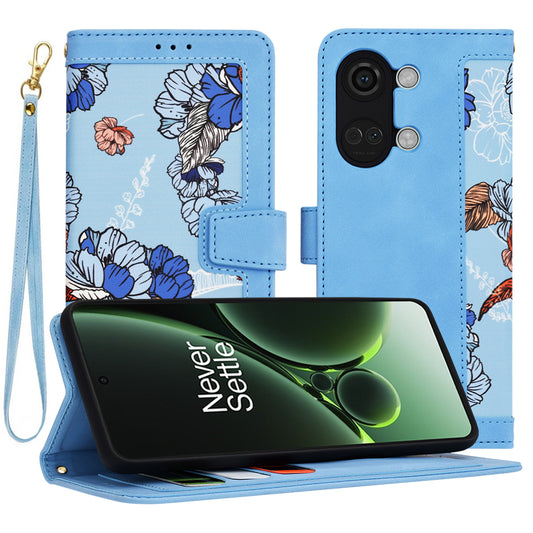 Deksel til OnePlus Nord 3, Techsuit, FlipCraft, Blå