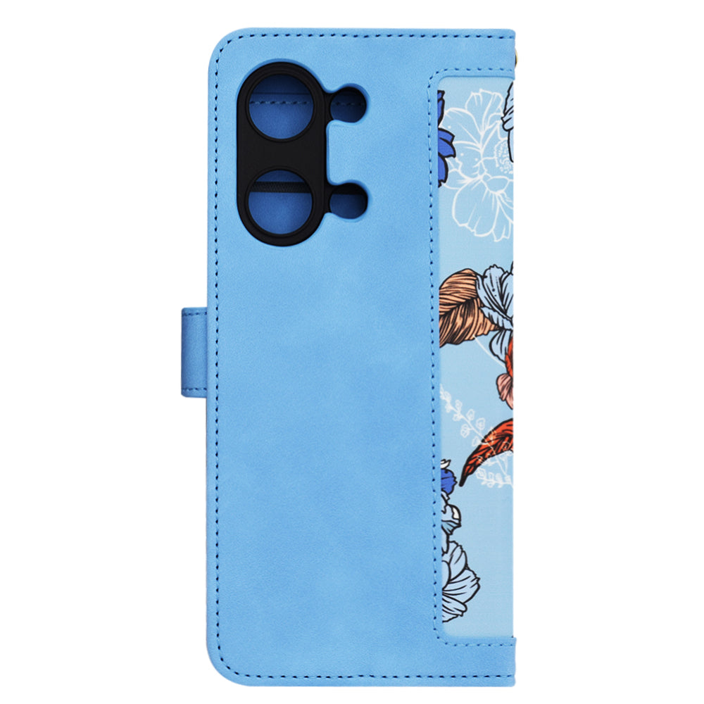 Deksel til OnePlus Nord 3, Techsuit, FlipCraft, Blå
