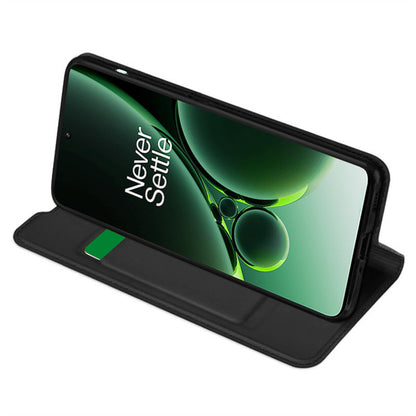 Deksel for OnePlus Nord 3, Techsuit, Magskin Book, Svart