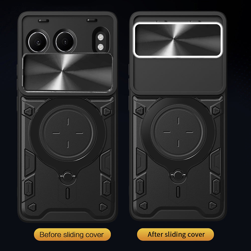 Deksel for OnePlus Nord 4, Techsuit, CamGuard Pro, Blå