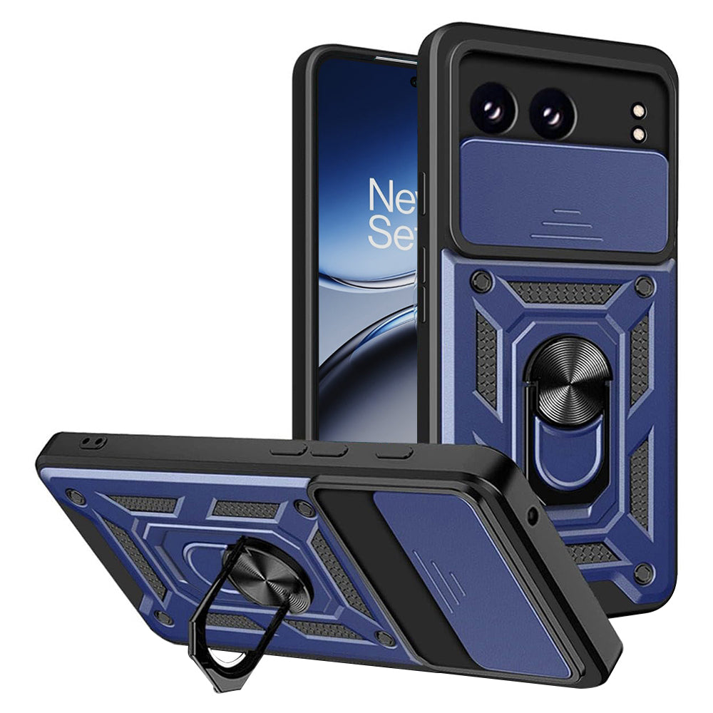 Deksel for OnePlus Nord 4, Techsuit, CamShield, Blå