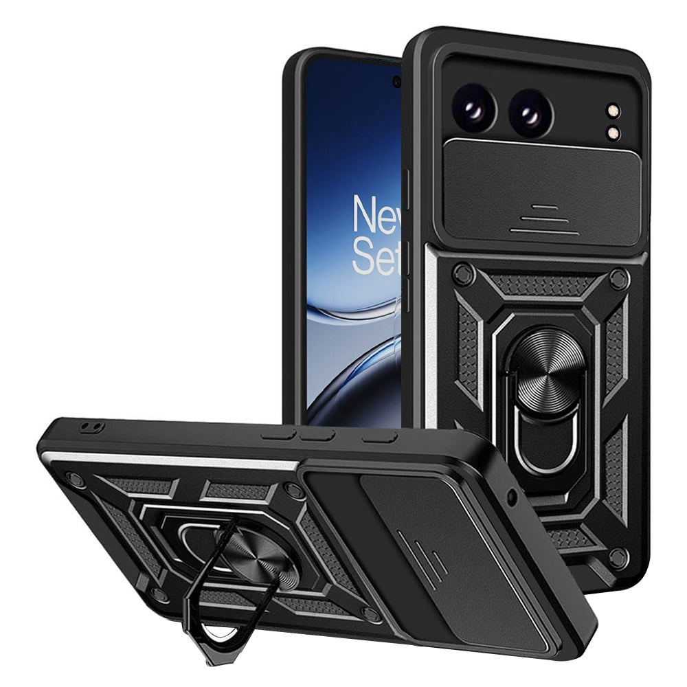 Deksel til OnePlus Nord 4, Techsuit, CamShield, Svart