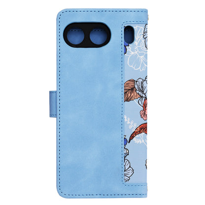 Deksel til OnePlus Nord 4, Techsuit, FlipCraft, Blå