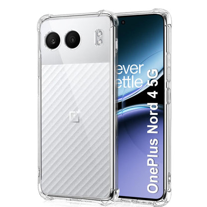 Deksel for OnePlus Nord 4, Techsuit, Støtsikker Klar, Transparent