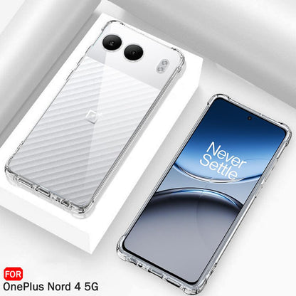 Deksel for OnePlus Nord 4, Techsuit, Støtsikker Klar, Transparent