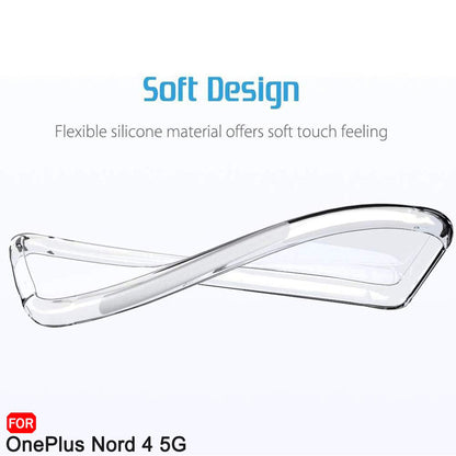 Deksel for OnePlus Nord 4, Techsuit, Støtsikker Klar, Transparent