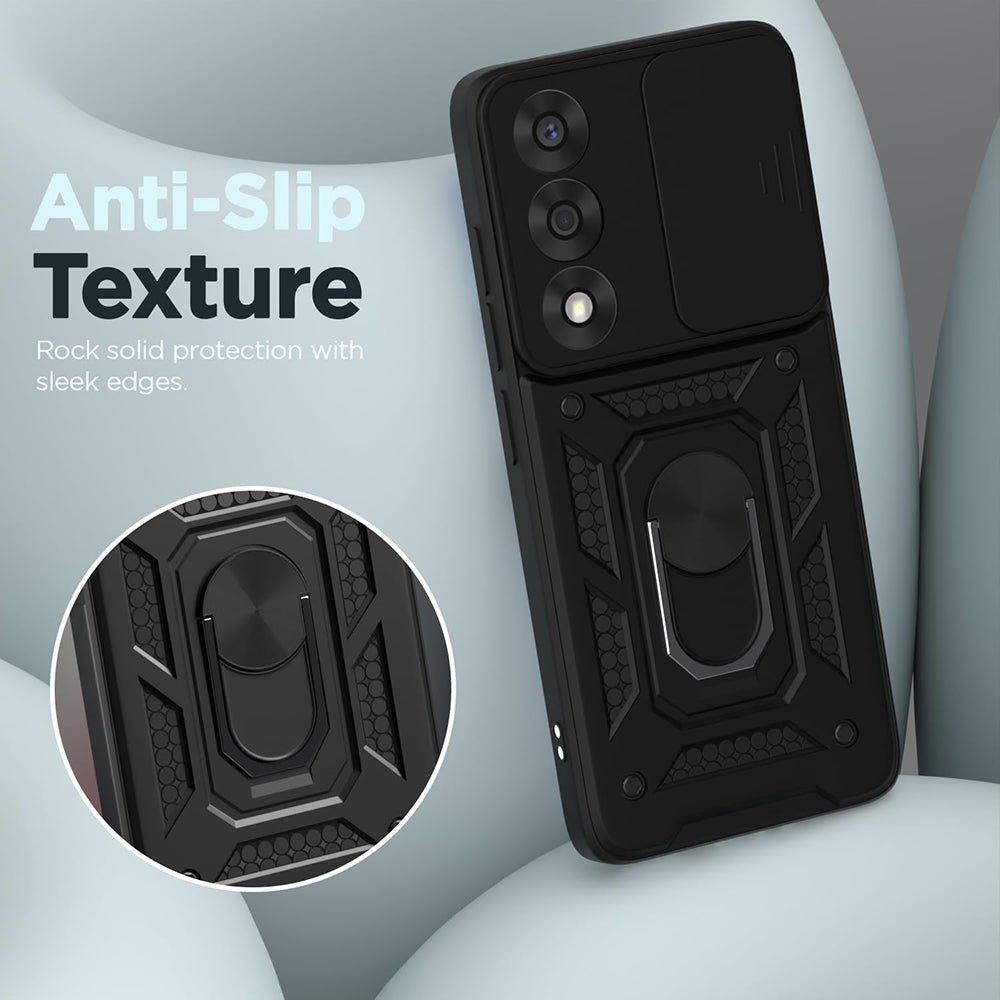 Deksel for OnePlus Nord 5, Techsuit, CamShield, Svart