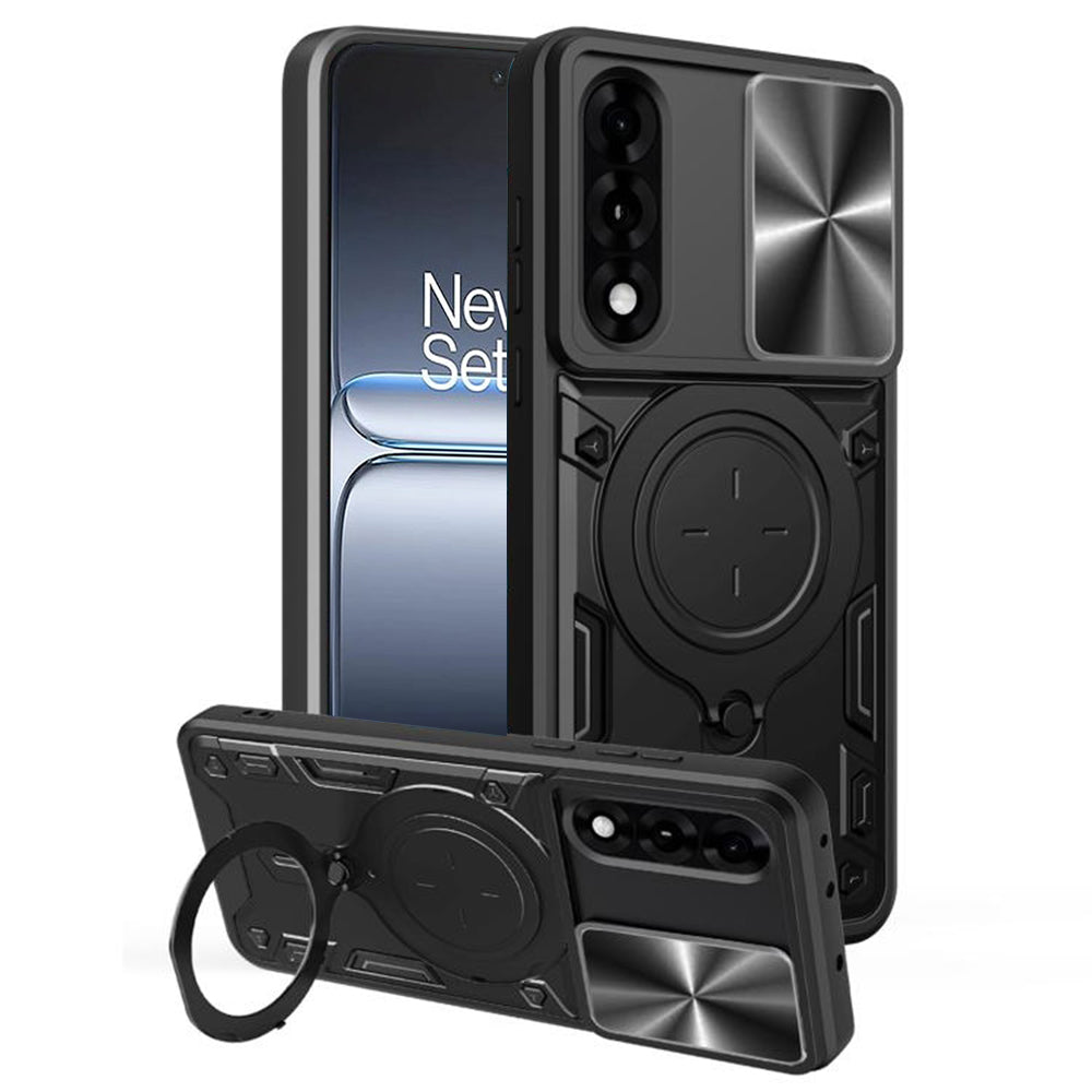 Deksel til OnePlus Nord 5, Techsuit, CamGuard Pro, Svart
