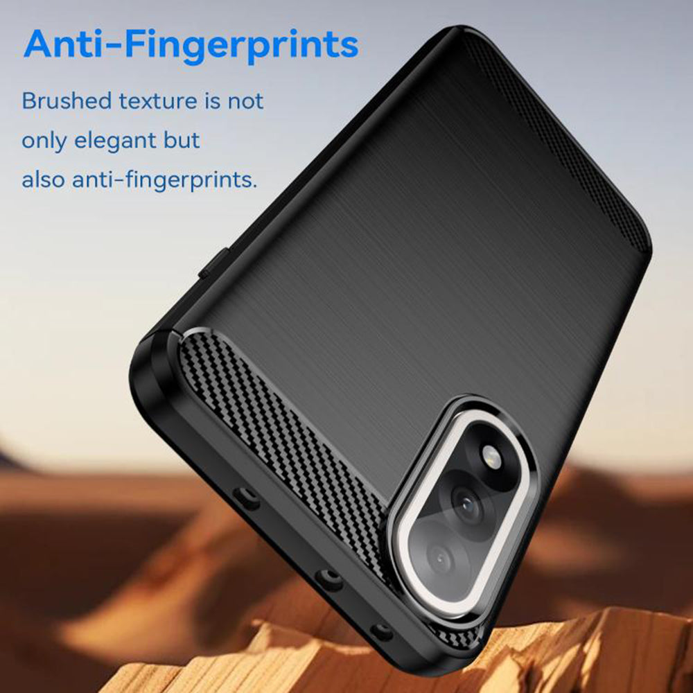 Deksel for OnePlus Nord 5, Techsuit, Karbon, Svart