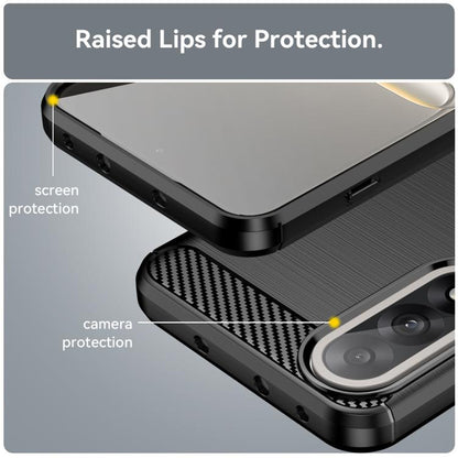 Deksel for OnePlus Nord 5, Techsuit, Karbon, Svart
