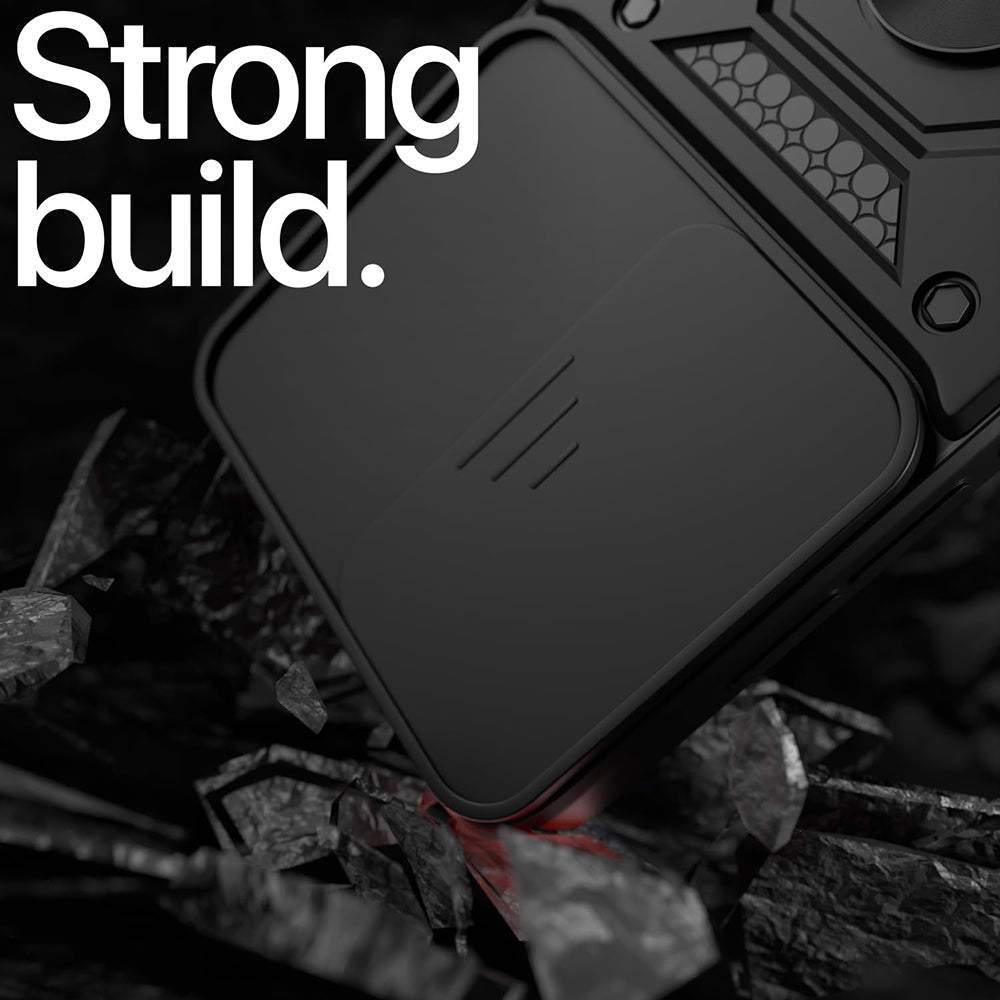 Deksel for OnePlus Nord 5, Techsuit, CamShield, Svart