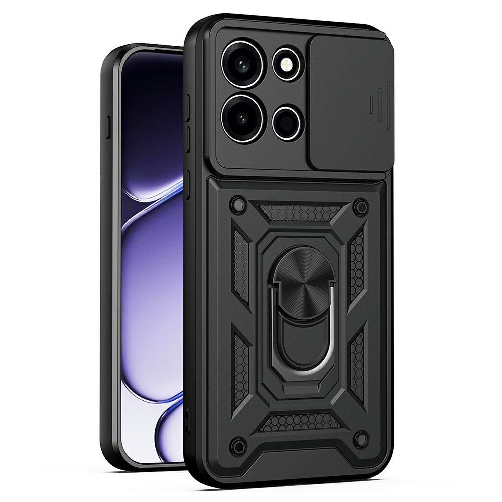 Deksel for OnePlus Nord 6, Techsuit, CamShield, Svart