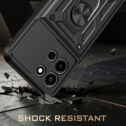 Deksel for OnePlus Nord 6, Techsuit, CamShield, Svart