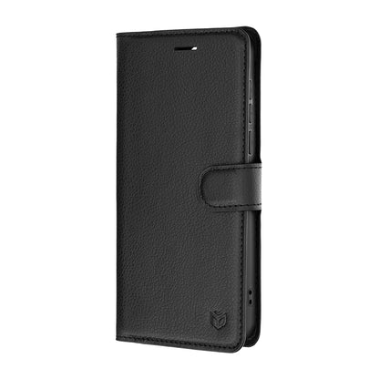 Deksel for OnePlus Nord 6, Techsuit, Leather Folio, Svart