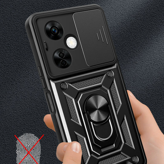Deksel for OnePlus Nord CE 3 Lite, Techsuit, CamShield, Svart