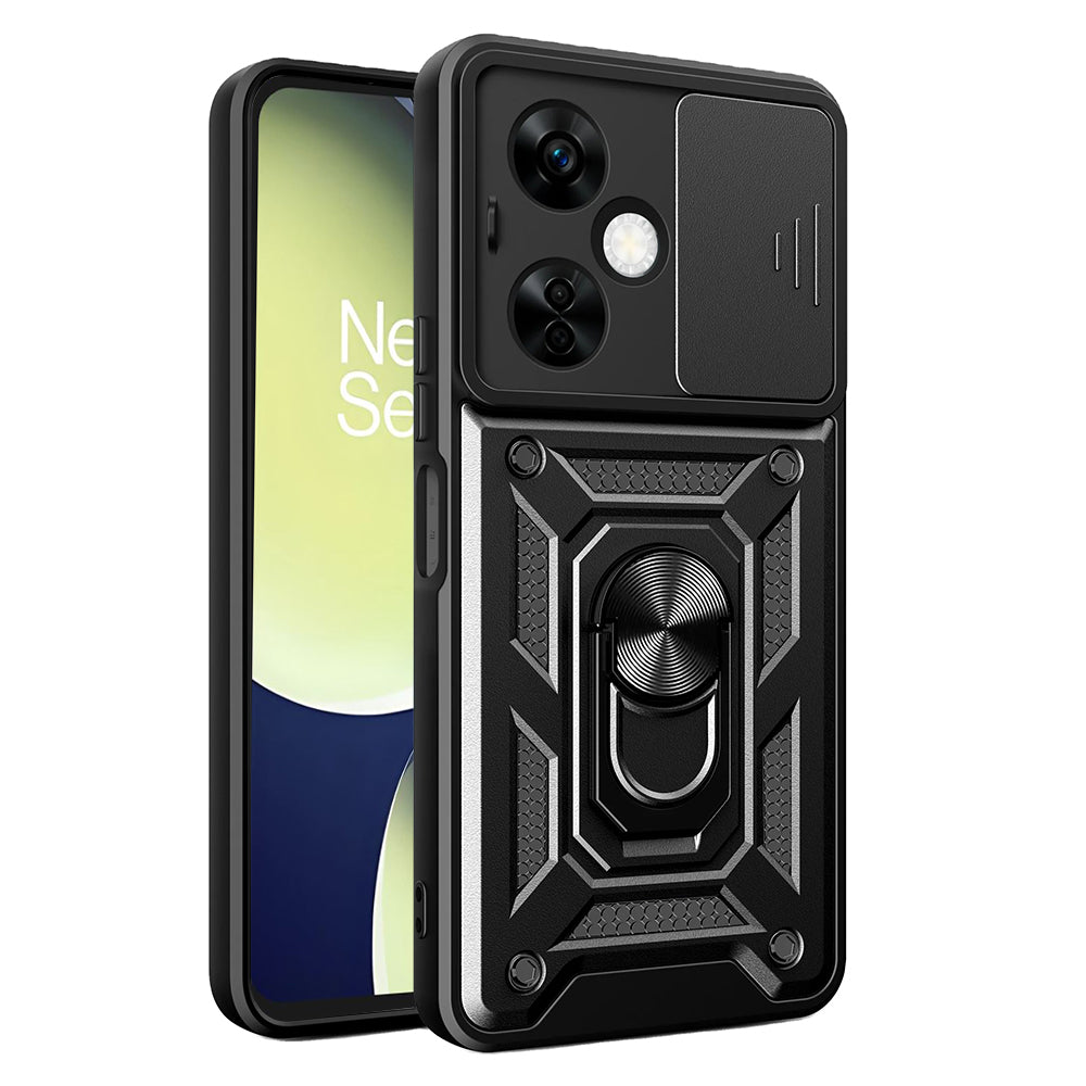 Deksel for OnePlus Nord CE 3 Lite, Techsuit, CamShield, Svart