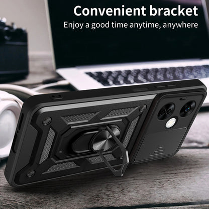 Deksel for OnePlus Nord CE 3 Lite, Techsuit, CamShield, Svart