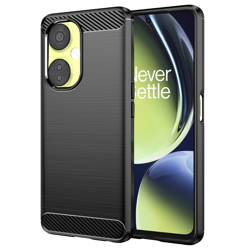 Deksel til OnePlus Nord CE 3 Lite, Techsuit, Karbon, Svart