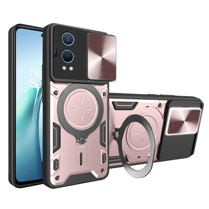 Deksel for OnePlus Nord CE4 Lite, Techsuit, CamGuard Pro, Rosa Gull