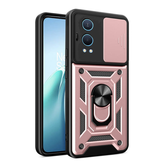 Deksel til OnePlus Nord CE4 Lite, Techsuit, CamShield, Rosa
