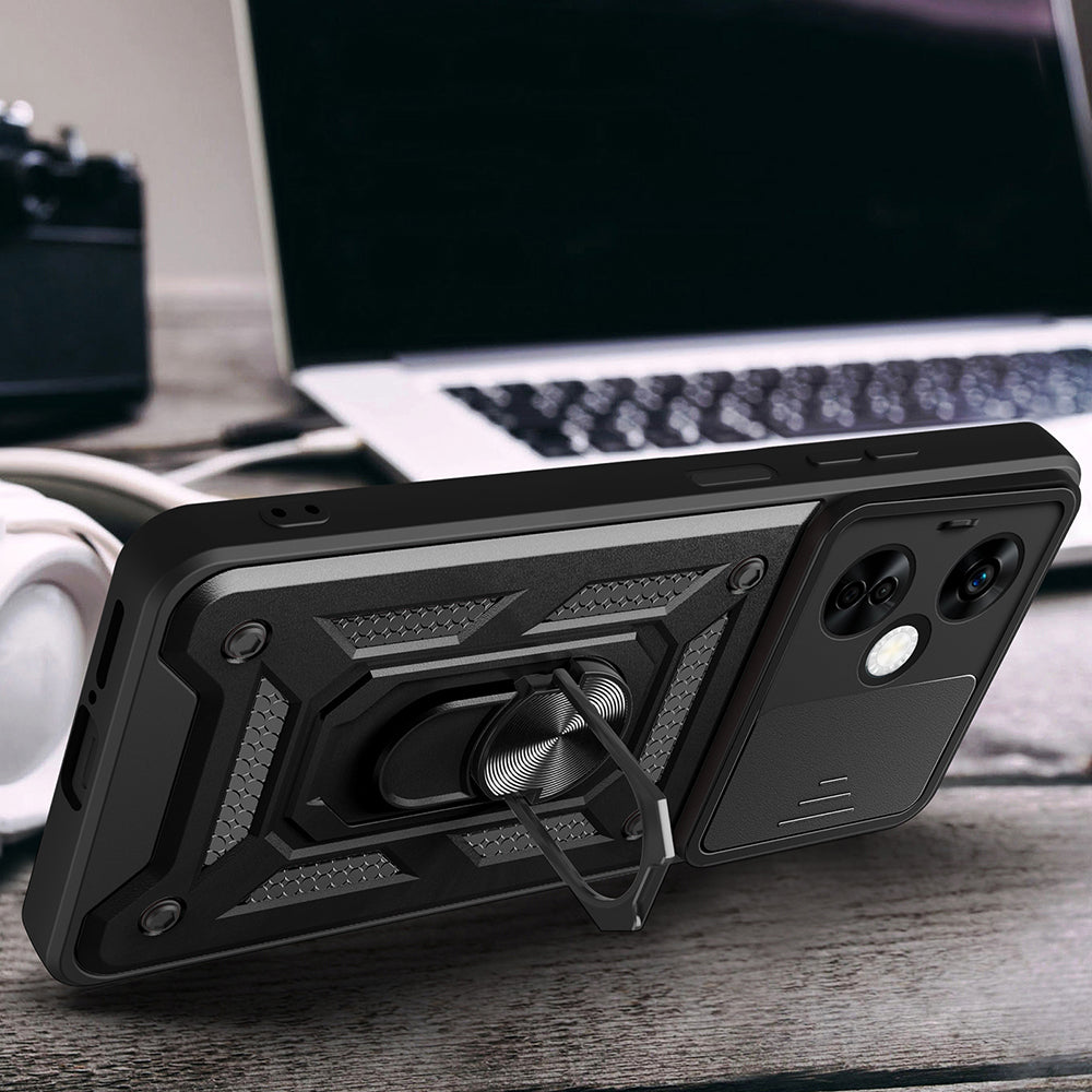 Deksel til OnePlus Nord CE4 Lite, Techsuit, CamShield, Rosa