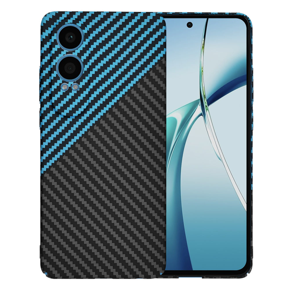 Deksel for OnePlus Nord CE4 Lite, Techsuit, Carbonite FiberShell, Svart Bleu