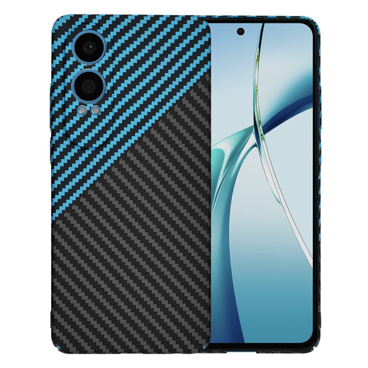 Deksel for OnePlus Nord CE4 Lite, Techsuit, Carbonite FiberShell, Svart Bleu