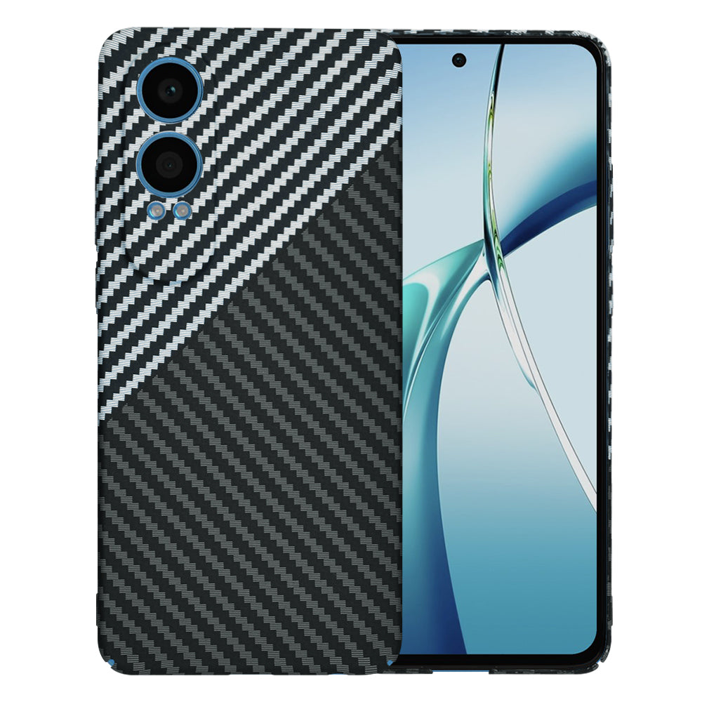 Deksel for OnePlus Nord CE4 Lite, Techsuit, Carbonite FiberShell, Svart Grå