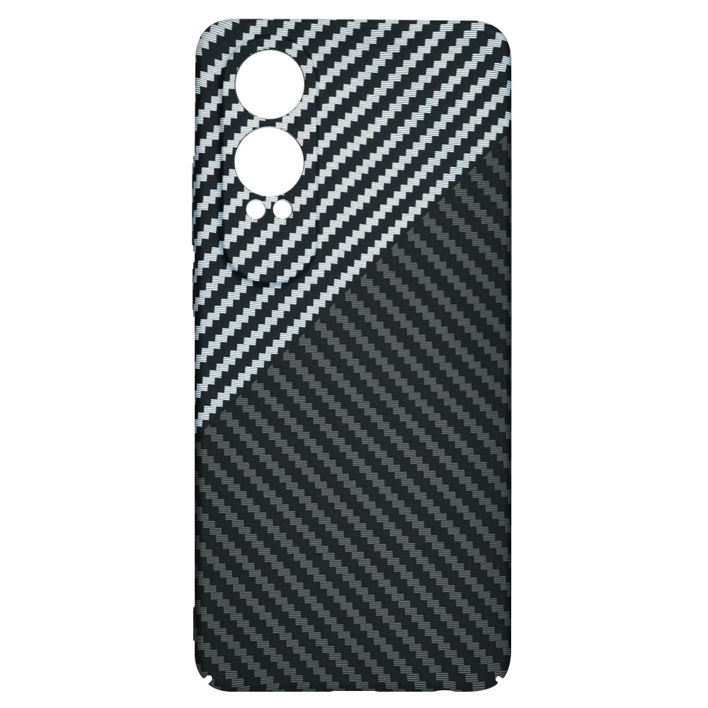 Deksel for OnePlus Nord CE4 Lite, Techsuit, Carbonite FiberShell, Svart Grå