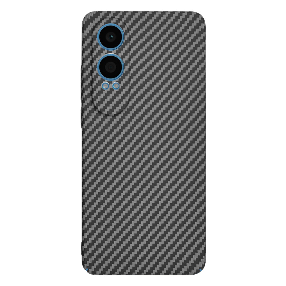 Deksel for OnePlus Nord CE4 Lite, Techsuit, Carbonite FiberShell, Svart