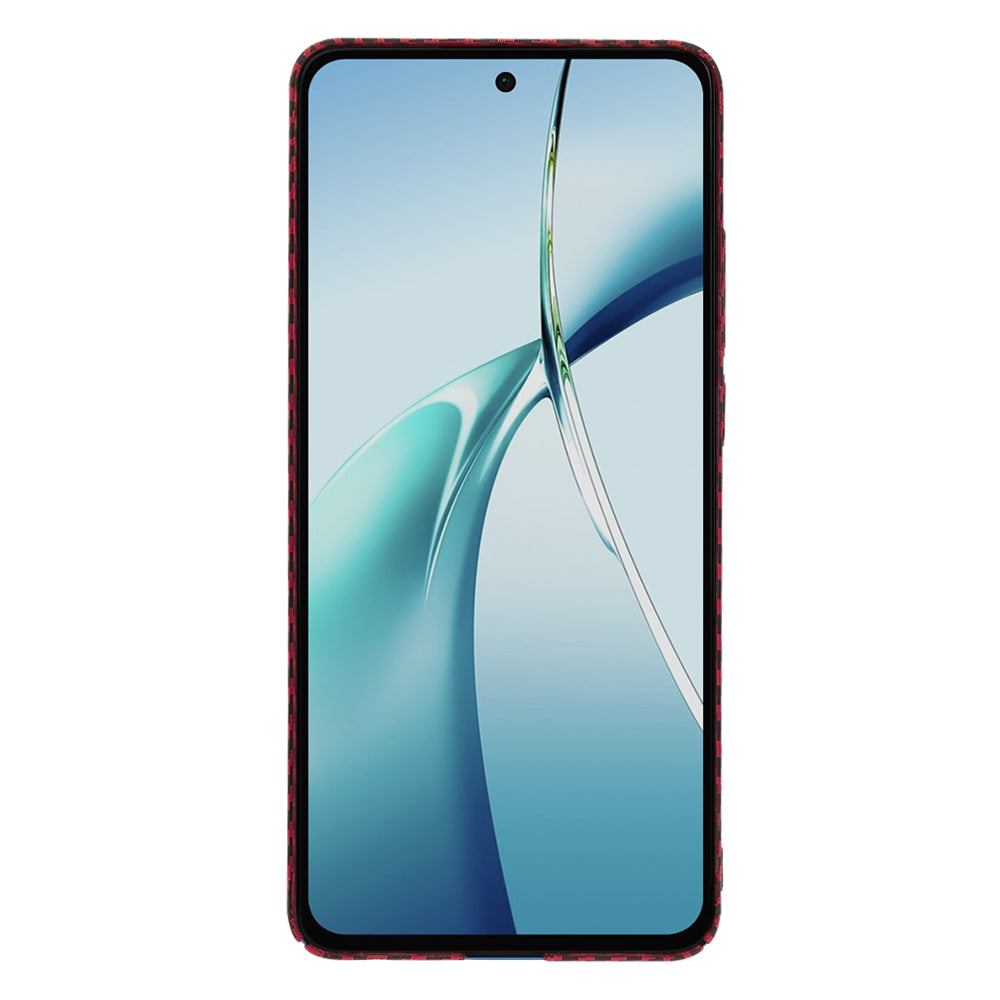 Deksel for OnePlus Nord CE4 Lite, Techsuit, Carbonite FiberShell, Rød