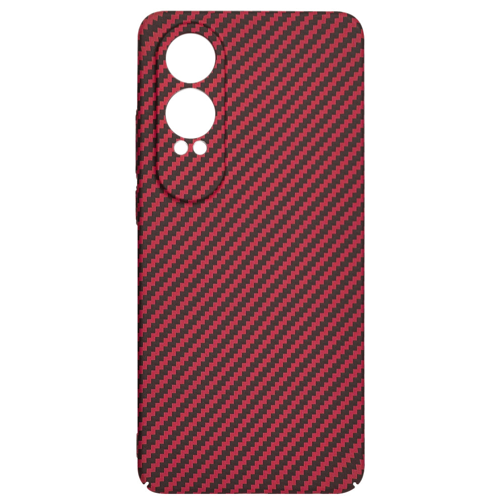 Deksel for OnePlus Nord CE4 Lite, Techsuit, Carbonite FiberShell, Rød