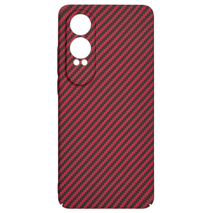 Deksel for OnePlus Nord CE4 Lite, Techsuit, Carbonite FiberShell, Rød