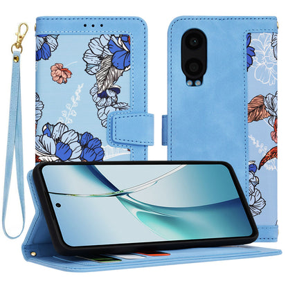 Deksel for OnePlus Nord CE4 Lite, Techsuit, FlipCraft, Blå