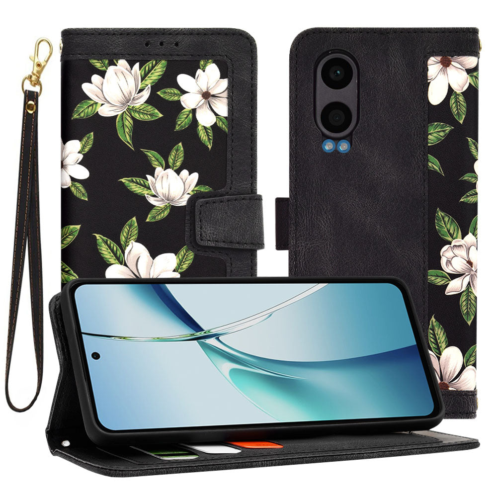 Deksel for OnePlus Nord CE4 Lite, Techsuit, FlipCraft, Svart