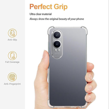 Deksel for OnePlus Nord CE4 Lite, Techsuit, Støtsikker Klar, Transparent