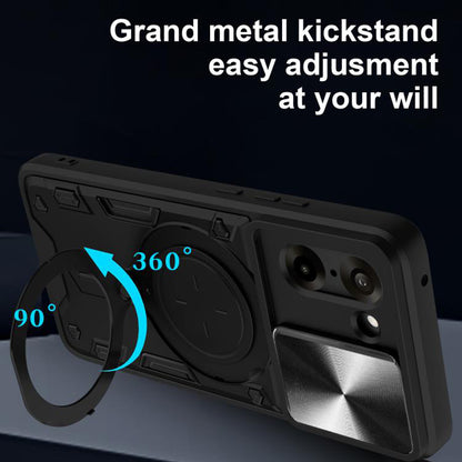 Deksel for OnePlus Nord CE5, Techsuit, CamGuard Pro, Svart