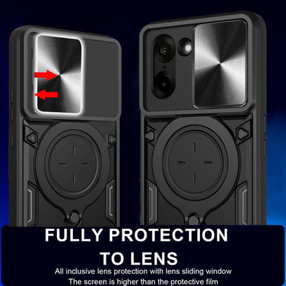 Deksel for OnePlus Nord CE5, Techsuit, CamGuard Pro, Svart