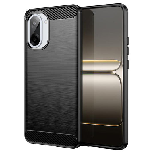 Deksel for OnePlus Nord CE5, Techsuit, Karbon, Svart