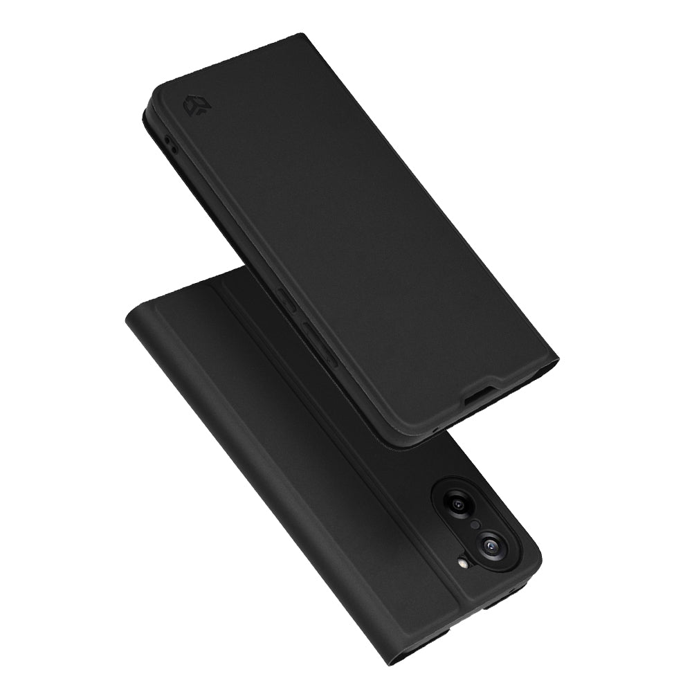 Deksel for OnePlus Nord CE5, Techsuit, Magskin Book, Svart