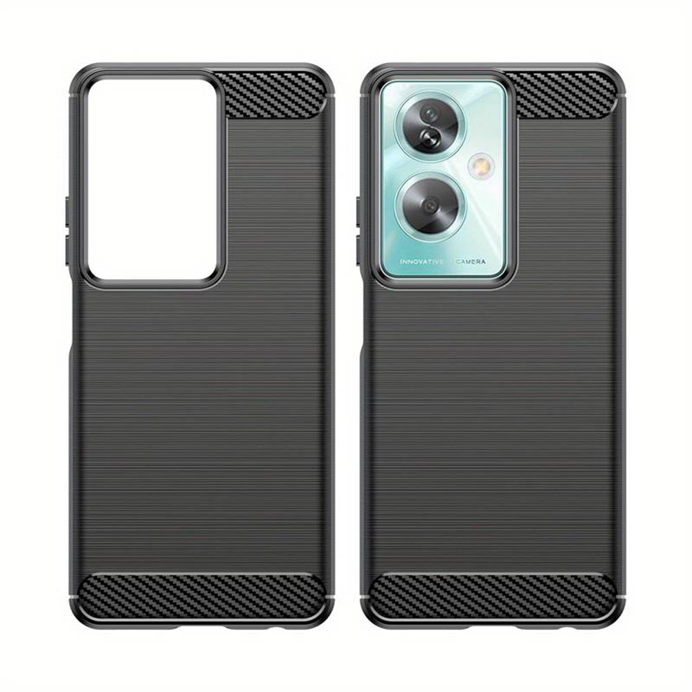 Deksel til OnePlus Nord N30 SE / Oppo A79, Techsuit, Karbon, Svart