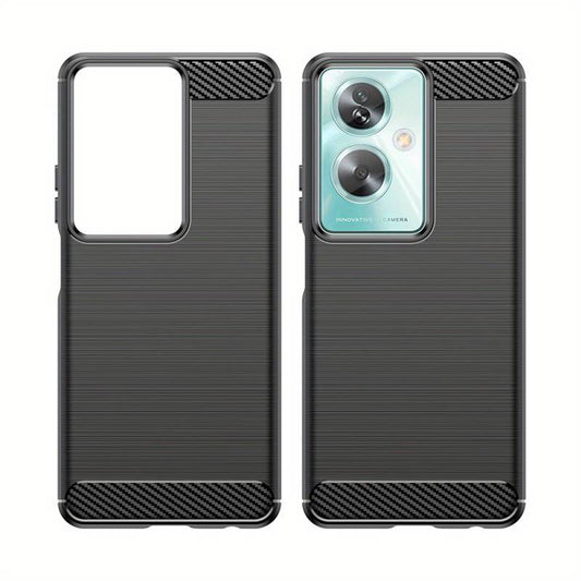 Deksel til OnePlus Nord N30 SE / Oppo A79, Techsuit, Karbon, Svart