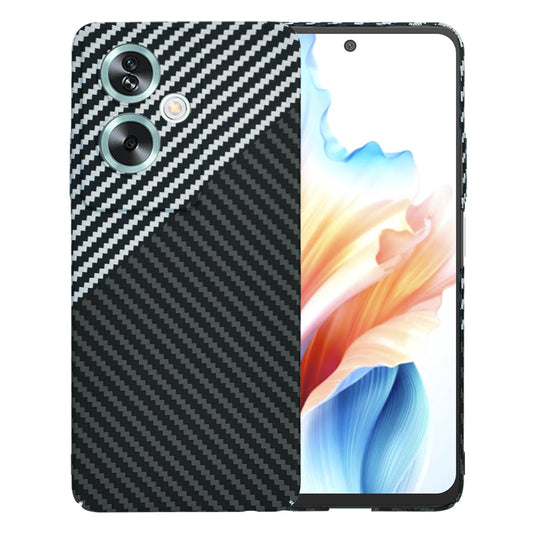 Deksel for OnePlus Nord N30 SE / Oppo A79, Techsuit, Carbonite FiberShell, Svart Grå