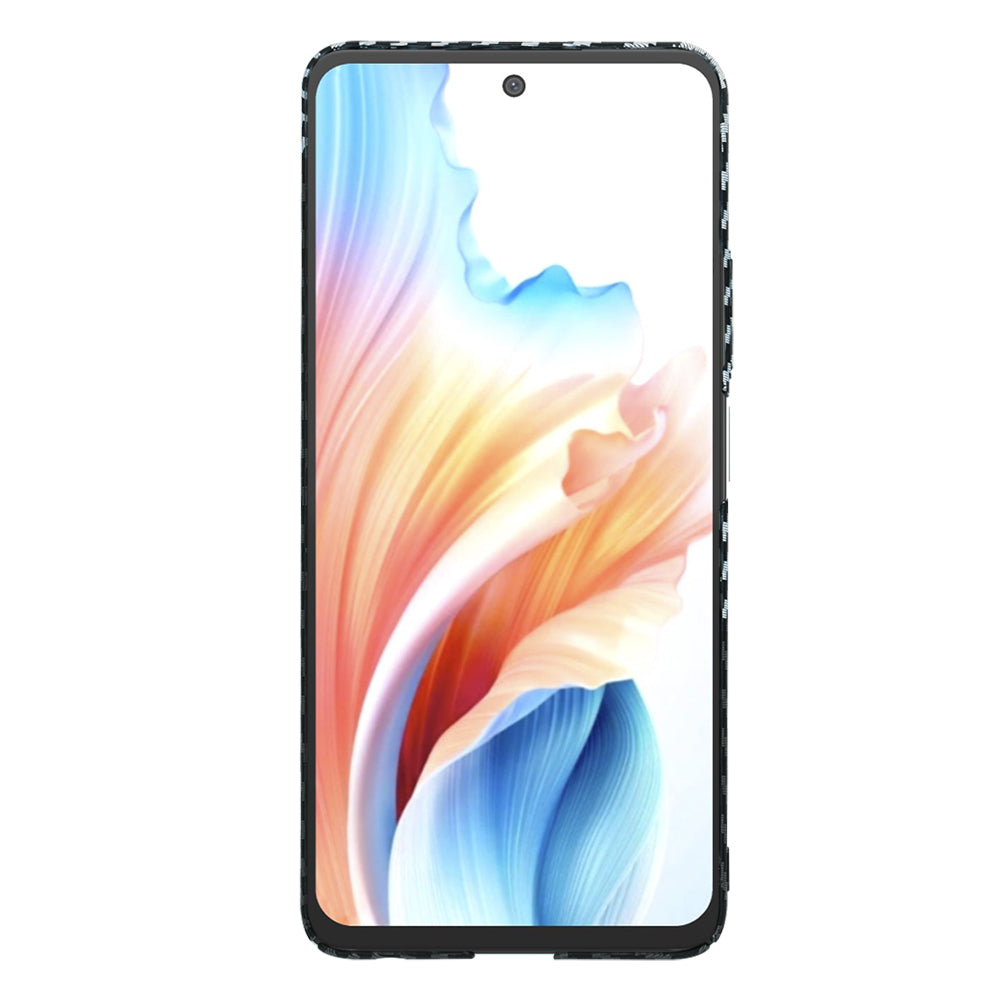 Deksel for OnePlus Nord N30 SE / Oppo A79, Techsuit, Carbonite FiberShell, Svart Grå