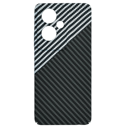 Deksel for OnePlus Nord N30 SE / Oppo A79, Techsuit, Carbonite FiberShell, Svart Grå