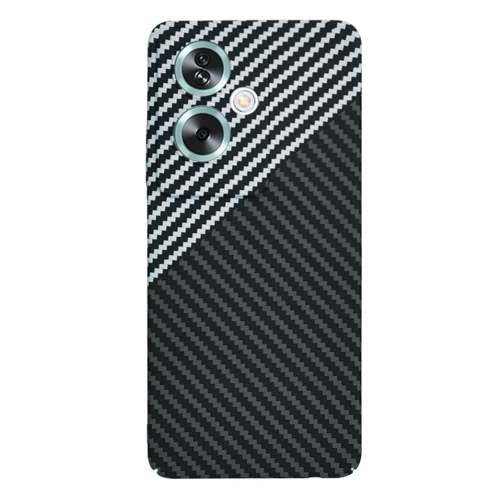 Deksel for OnePlus Nord N30 SE / Oppo A79, Techsuit, Carbonite FiberShell, Svart Grå