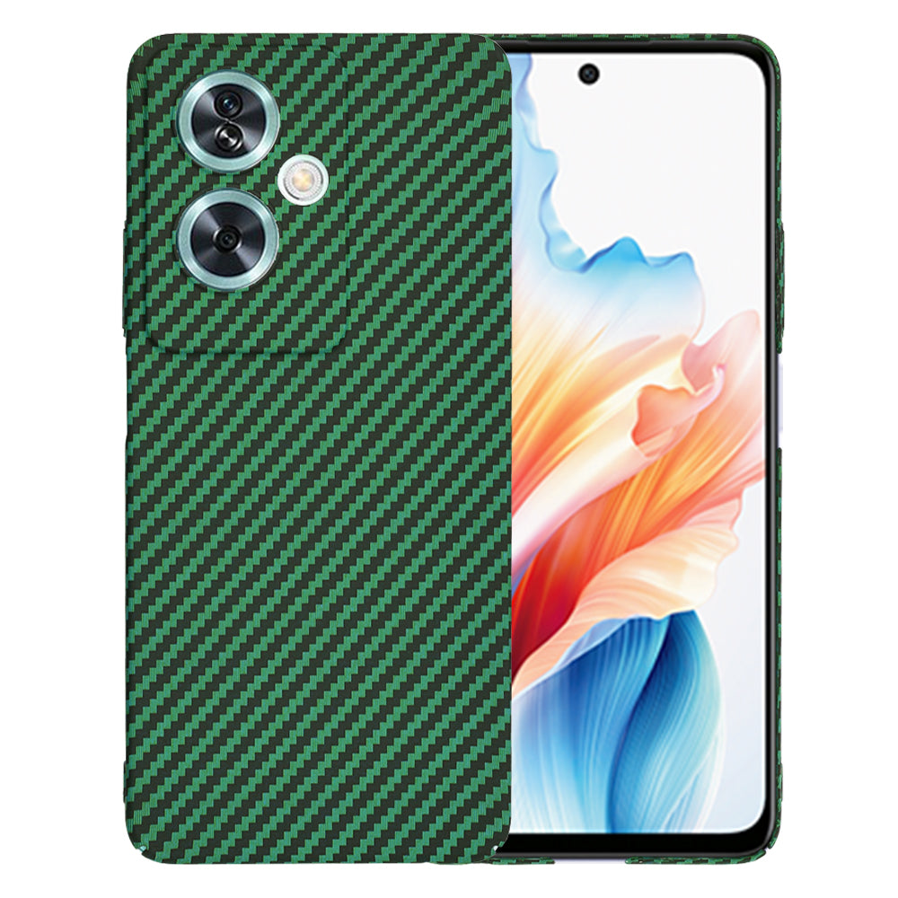Deksel for OnePlus Nord N30 SE / Oppo A79, Techsuit, Carbonite FiberShell, Grønn